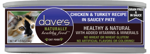 Dave's Chicken & Turkey Recipe In Saucey Paté